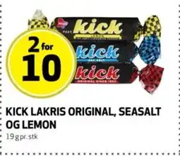 Bunnpris Kick lakris original, seasalt tilbud