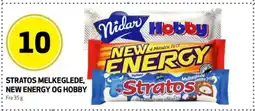 Bunnpris Stratos melkeglede, New energy og Hobby tilbud