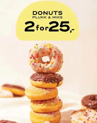 Bunnpris Donuts tilbud