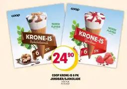 Coop Extra COOP KRONE-IS 6 PK tilbud