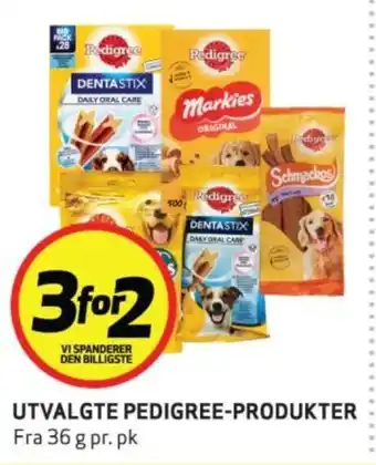 Bunnpris Utvalgte pedigree-produkter tilbud