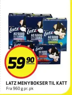 Bunnpris Latz Menybokser til katt tilbud