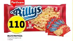 Bunnpris Billys pan pizza tilbud