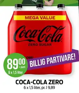 Kiwi Coca-Cola zero tilbud