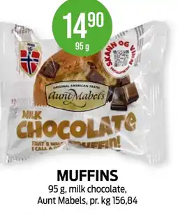 Kiwi Aunt Mabels Muffins tilbud