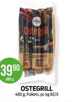 Kiwi Folkets Ostegrill tilbud