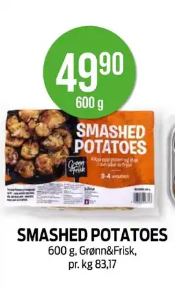 Kiwi Grønn&Frisk Smashed potatoes tilbud