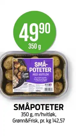 Kiwi Grønn&Frisk Småpoteter tilbud