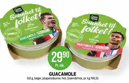 Kiwi Grønn&Frisk Guacamole tilbud