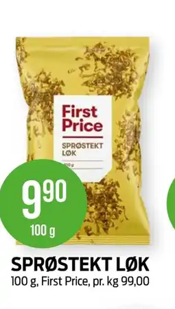 Kiwi First Price Sprøstekt løk tilbud