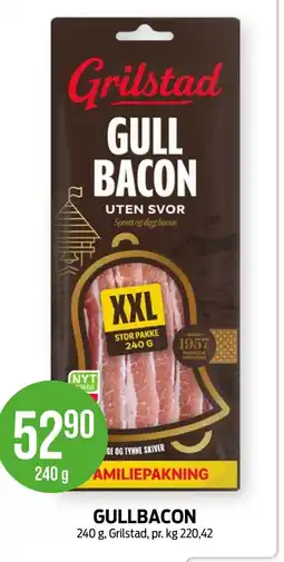 Kiwi Grilstad Gullbacon tilbud