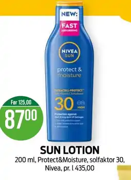 Kiwi NIVEA Sun lotion tilbud