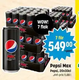 Eurocash Pepsi Max tilbud