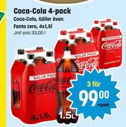 Eurocash Coca-Cola 4-pack tilbud