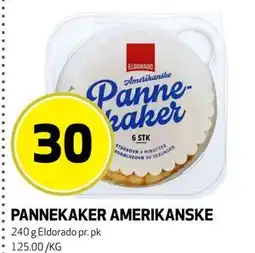 Bunnpris PANNEKAKER AMERIKANSKE tilbud