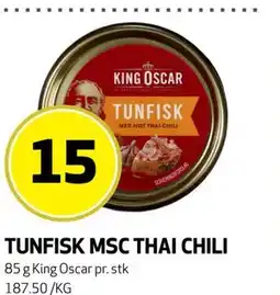 Bunnpris TUNFISK MSC THAI CHILI tilbud