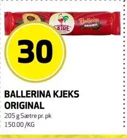 Bunnpris BALLERINA KJEKS ORIGINAL tilbud