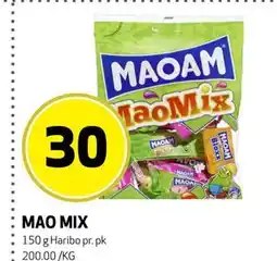Bunnpris MAO MIX tilbud