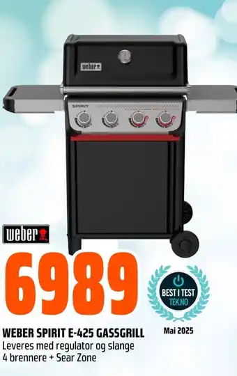 Weber spirit e-425 gassgrill