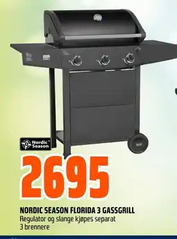 Coop Obs Nordic season florida 3 gassgrill tilbud