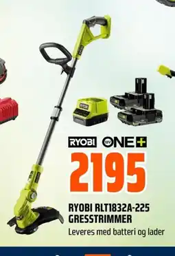 Coop Obs Ryobi rlt1832a-225 gresstrimmer tilbud