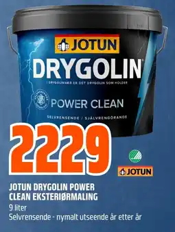 Coop Obs Jotun drygolin power clean eksteriørmaling tilbud