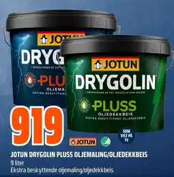 Coop Obs Jotun drygolin pluss oljemaling/oljedekkbeis tilbud