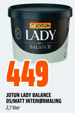 Coop Obs Jotun lady balance 05/matt interiørmaling tilbud