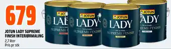 Coop Obs Jotun lady supreme finish interiørmaling tilbud
