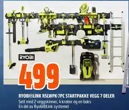 Coop Obs Ryobi®link rslwpk-7pc startpakke vegg 7 deler tilbud