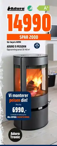 Coop Obs Aduro 9 peisovn tilbud