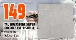 Coop Obs Tau novastone silver flishelle tilbud