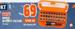 Coop Obs Bahco bitssett 59/s31b tilbud