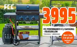Coop Obs Fcc performance ii 3,1 gassgrill - folkegrillen! tilbud