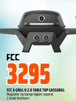 Coop Obs Fcc x-grill ii 2.0 table top gassgrill tilbud