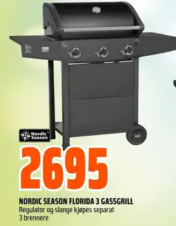 Coop Obs Nordic season florida 3 gassgrill tilbud