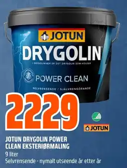 Coop Obs Jotun drygolin power clean eksteriørmaling tilbud