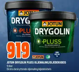 Coop Obs Jotun drygolin pluss oljemaling/oljedekkbeis tilbud
