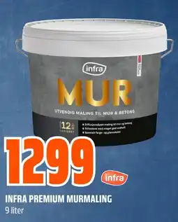 Coop Obs Infra premium murmaling tilbud