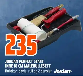 Coop Obs Jordan perfect start inne 18 cm malerullesett tilbud