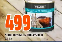 Coop Obs Stabil brygge og terrasseolje tilbud