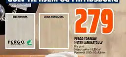 Coop Obs Pergo torekov 1-stav laminatgulv tilbud