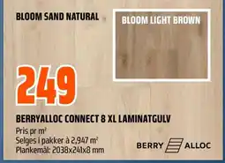 Coop Obs Berryalloc connect 8 xl laminatgulv tilbud