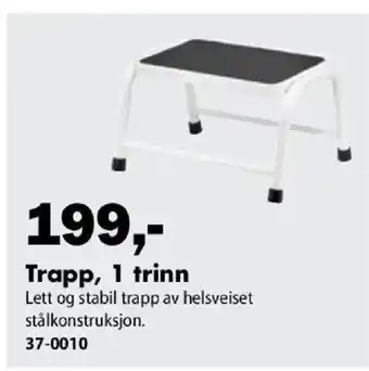 Biltema Trapp, 1 trinn tilbud
