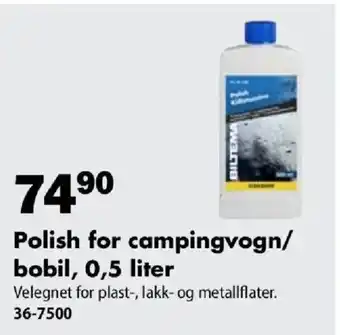 Polish for campingvogn/ bobil,
