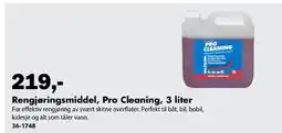 Biltema Rengjøringsmiddel, Pro Cleaning tilbud