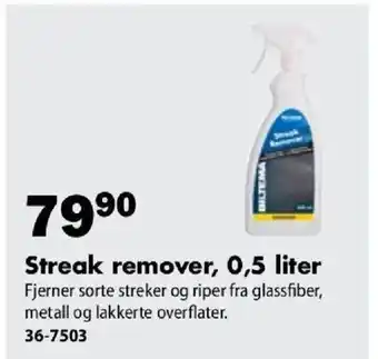 Biltema Streak remover tilbud