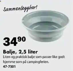 Biltema Balje tilbud