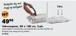 Biltema Vakuumpose, 2-pk. tilbud