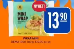 Rema 1000 REMA 1000 Wrap mini tilbud